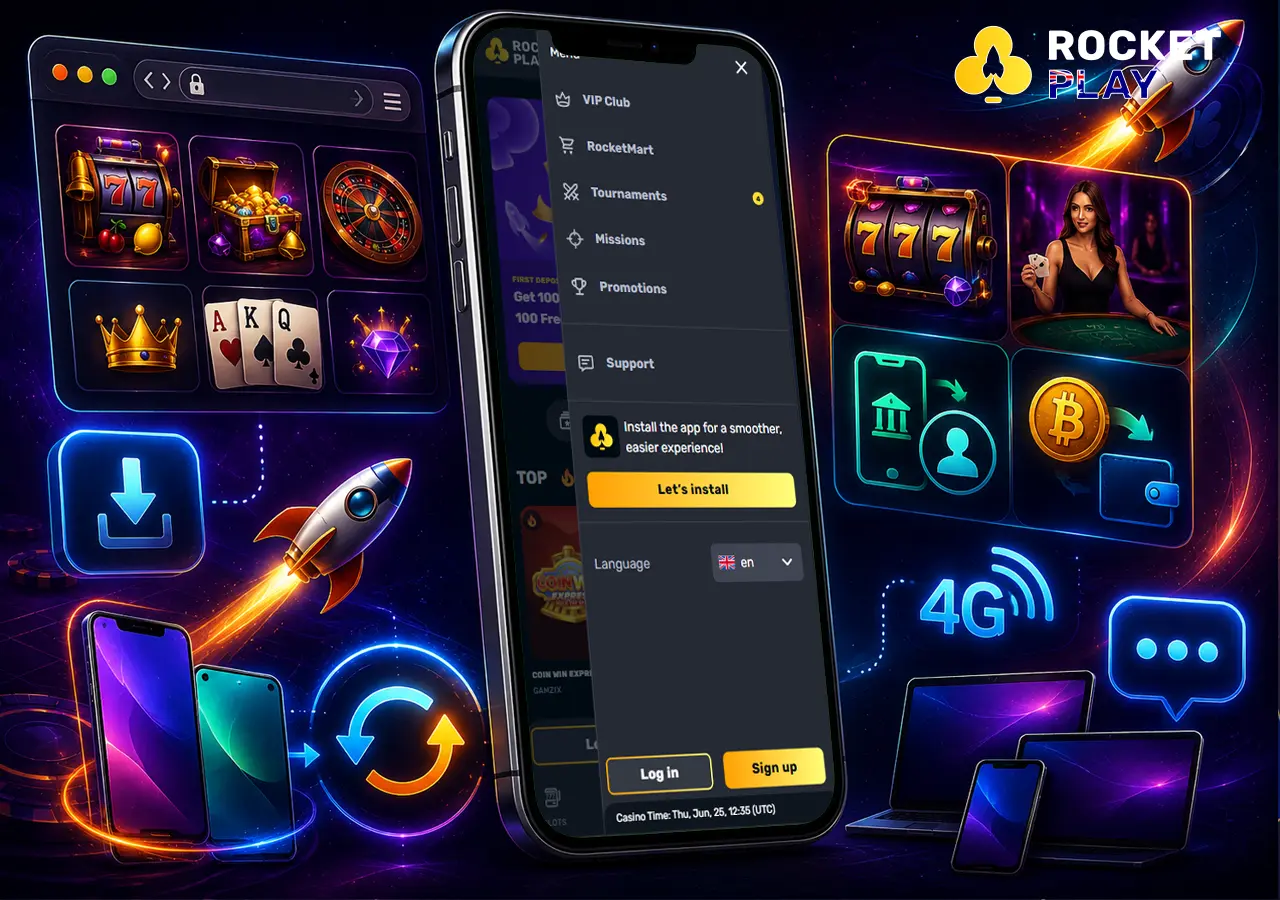 Mobile casino experience with smooth browser access, pokies lobby and quick cashier flow